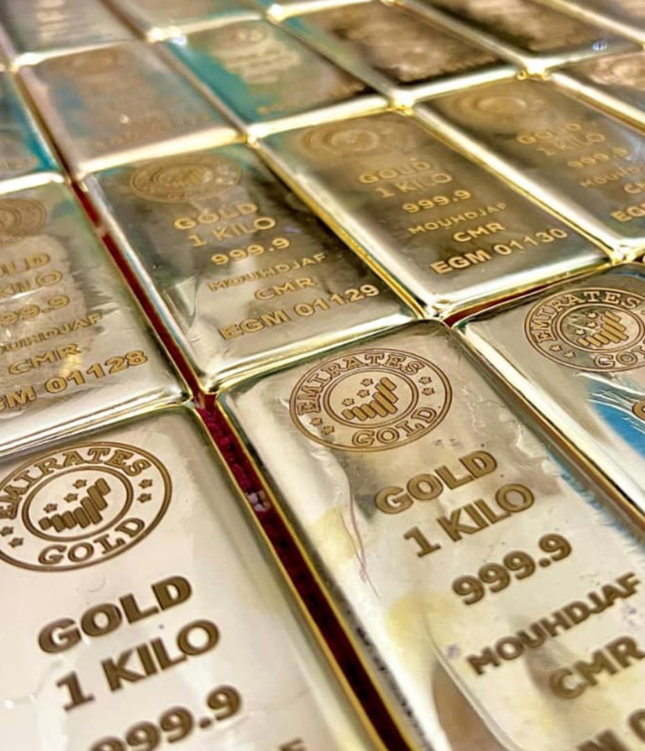 24-karat gold bullion bars